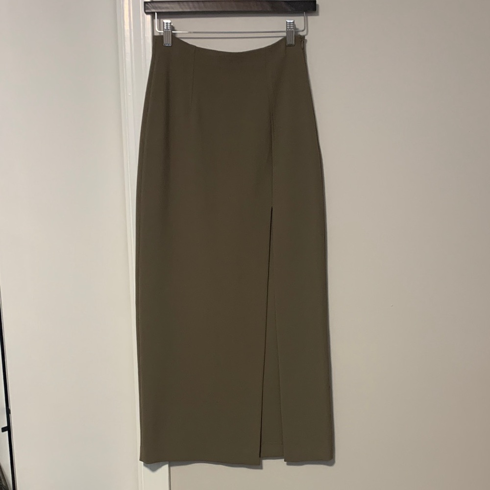 Zara long pencil skirt